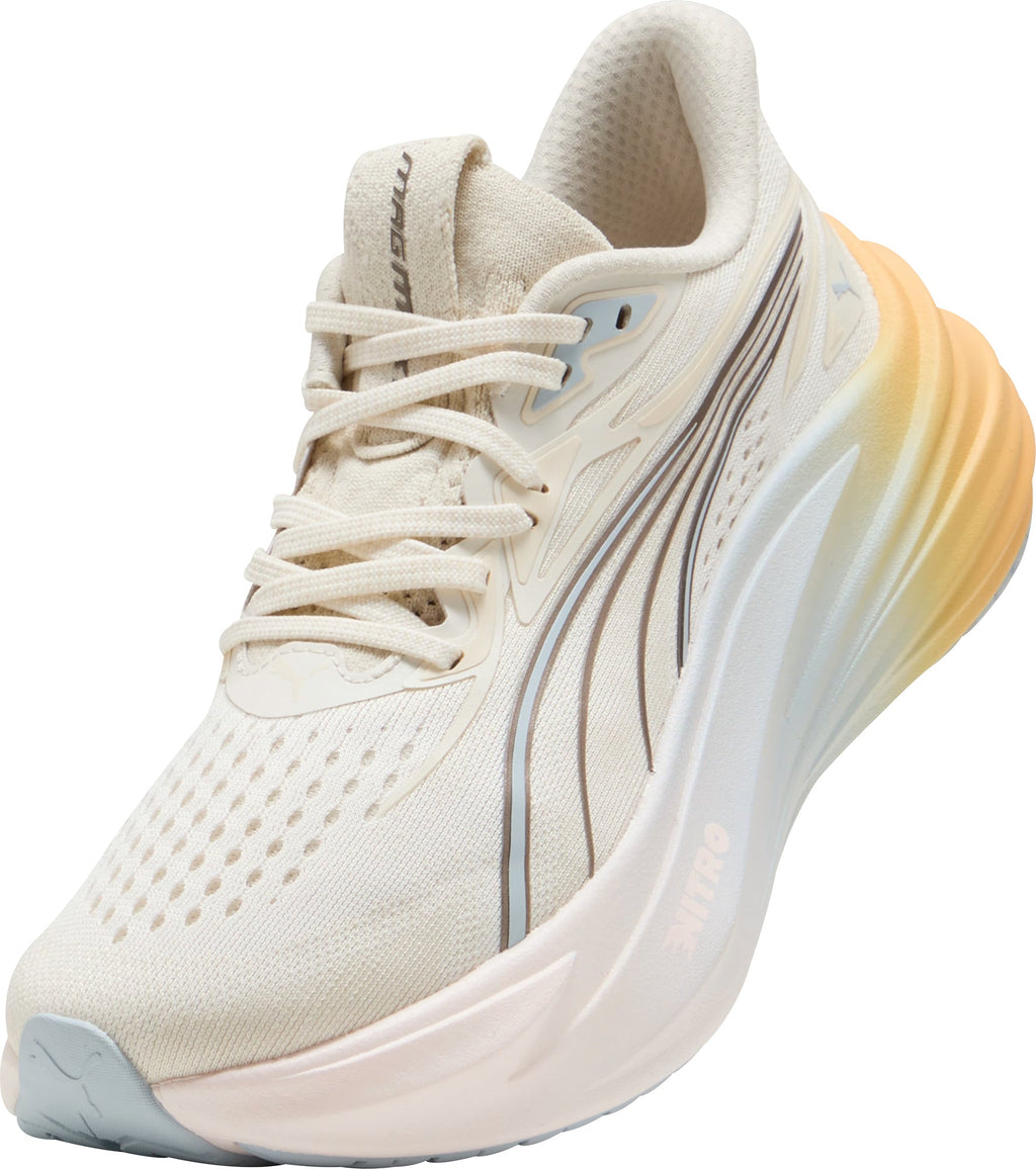 Puma MagMax Nitro 2 Women's Running Shoes - Cream