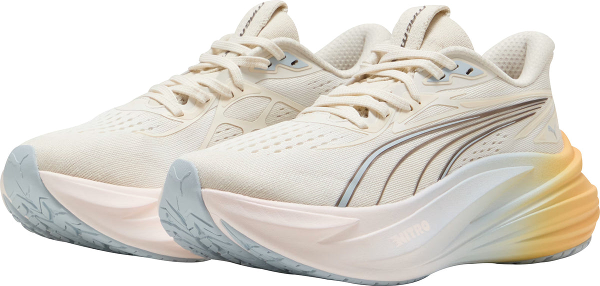 Puma MagMax Nitro 2 Women's Running Shoes - Cream