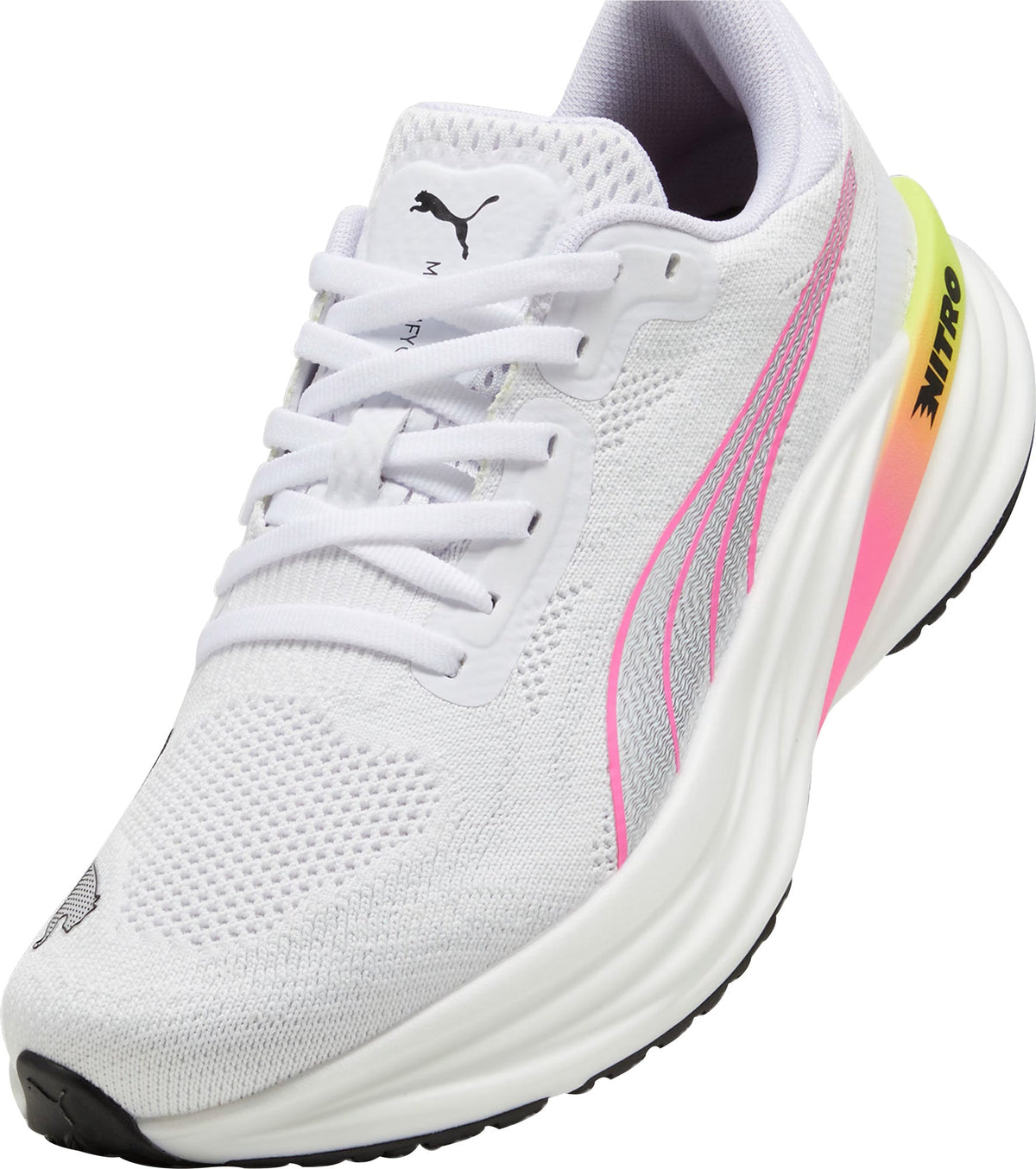 Puma Magnify Nitro 2 Women's Running Shoes - White