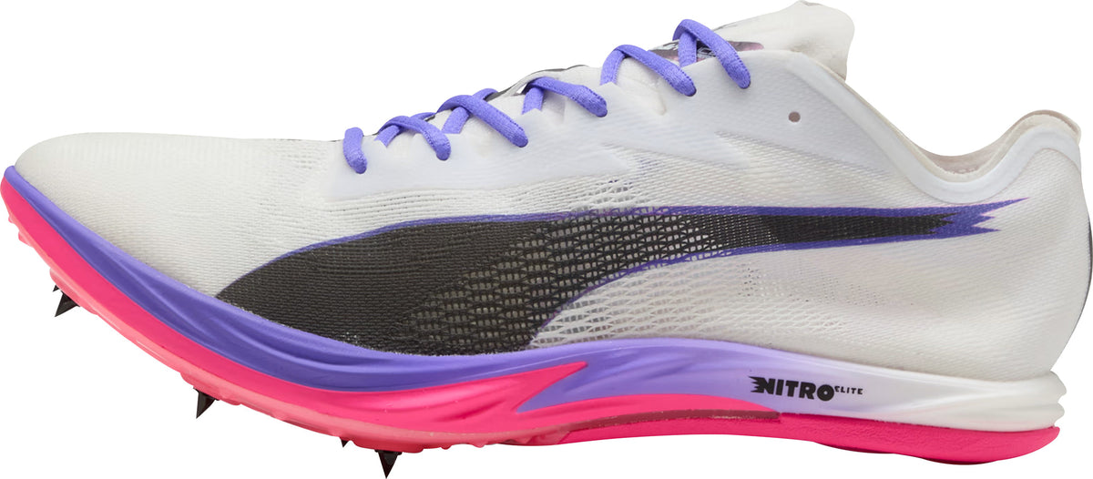 Puma Nitro Elite 3 Long Distance Running Spikes - White