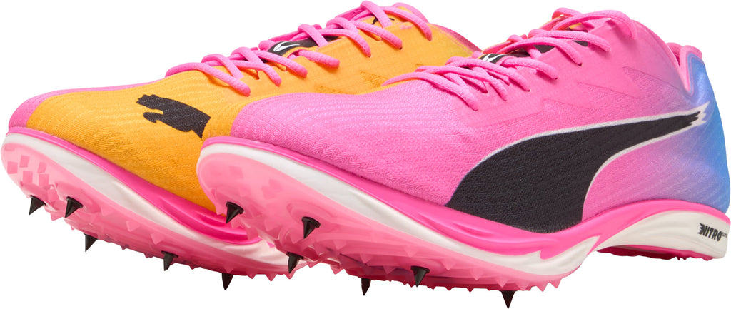 Puma Nitro Elite 3 Middle Distance Running Spikes - Pink