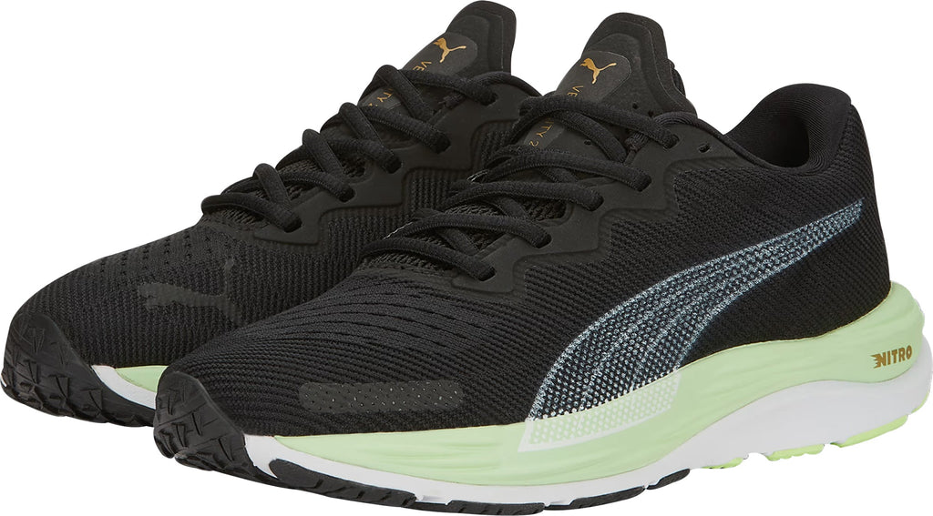 Puma Velocity Nitro 2 Women's Running Shoes - Black