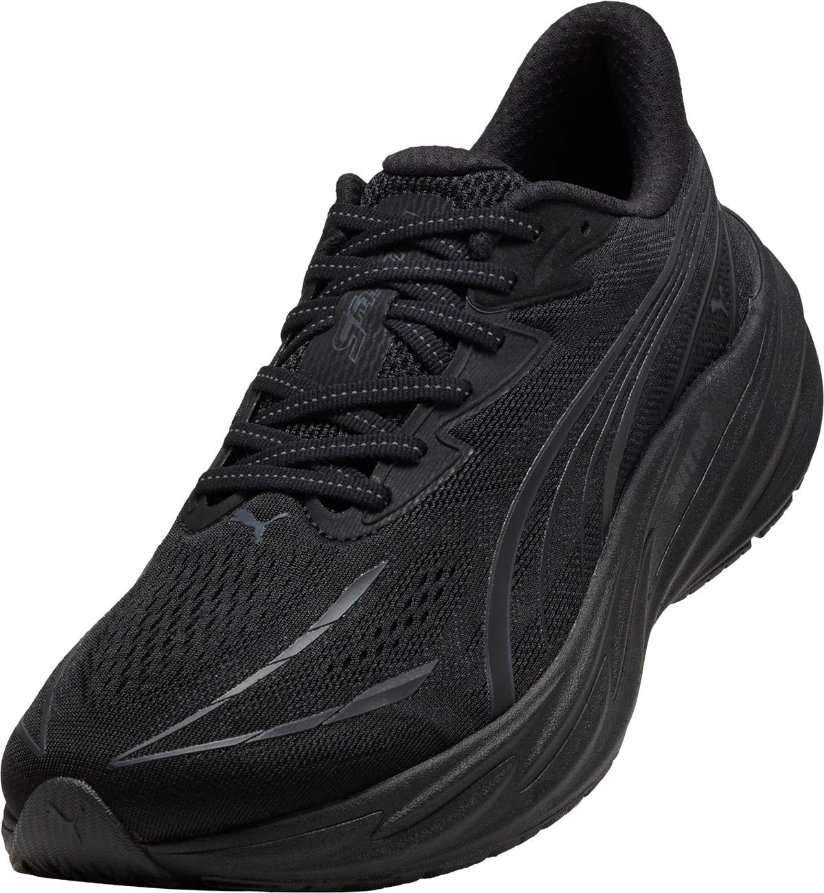 Puma Velocity Nitro 5 WIDE FIT Men's Running Shoes - Black