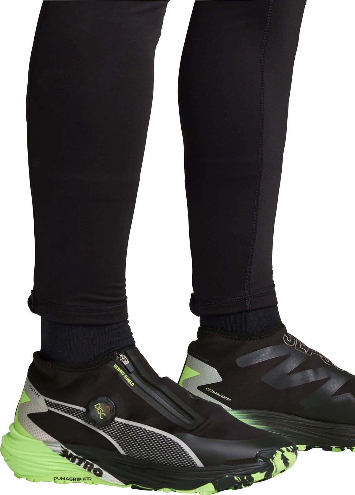 Puma Voyage Nitro 3 Disc Men's Trail Running Shoes - Black