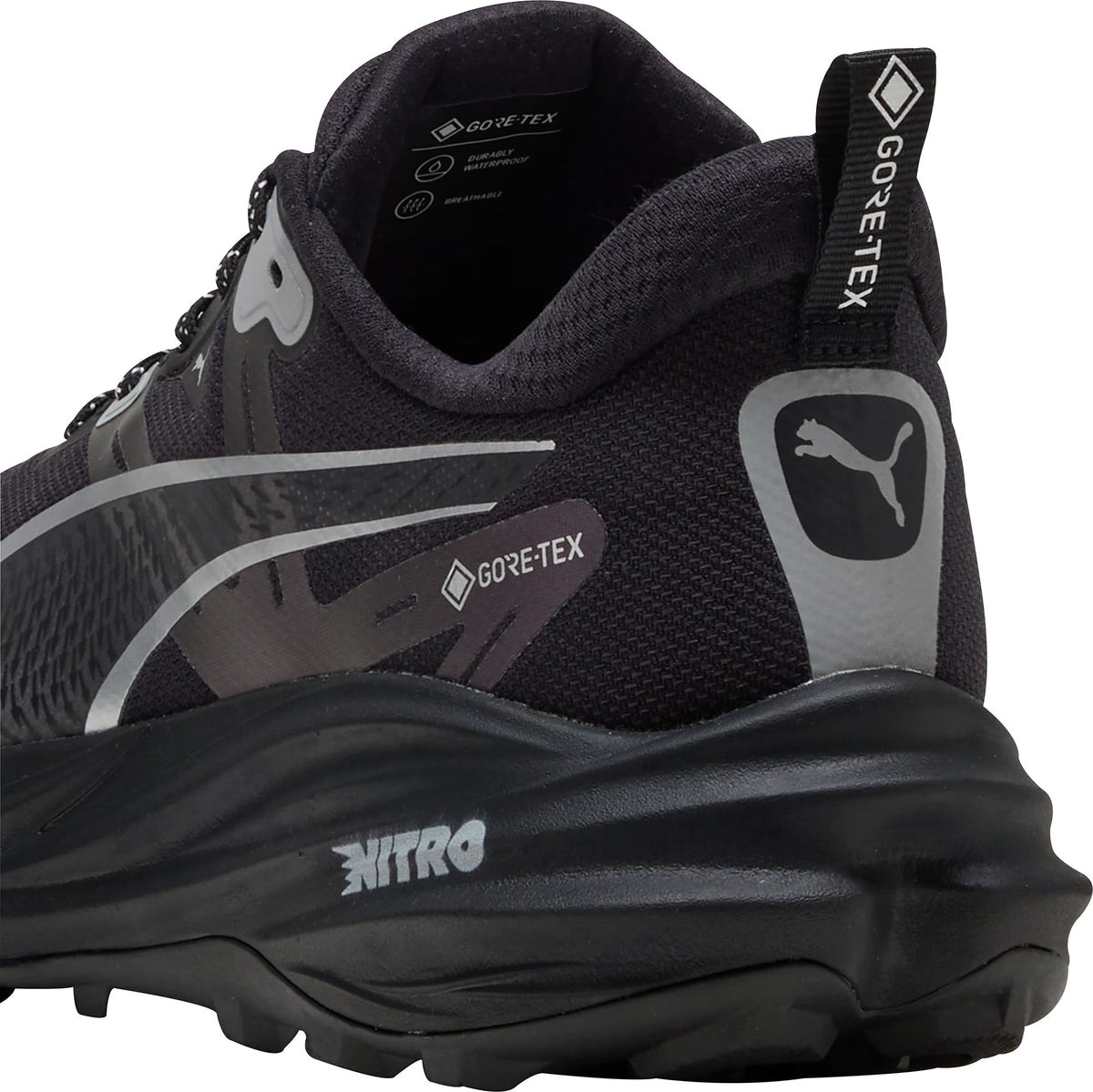 Puma Voyage Nitro 4 GORE-TEX Men's Trail Running Shoes - Black