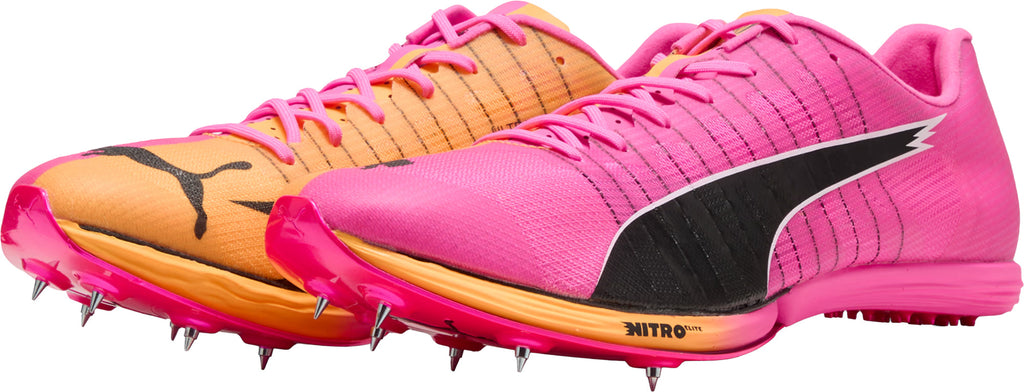 Puma evoSpeed Forte Nitro Elite Running Spikes - Pink