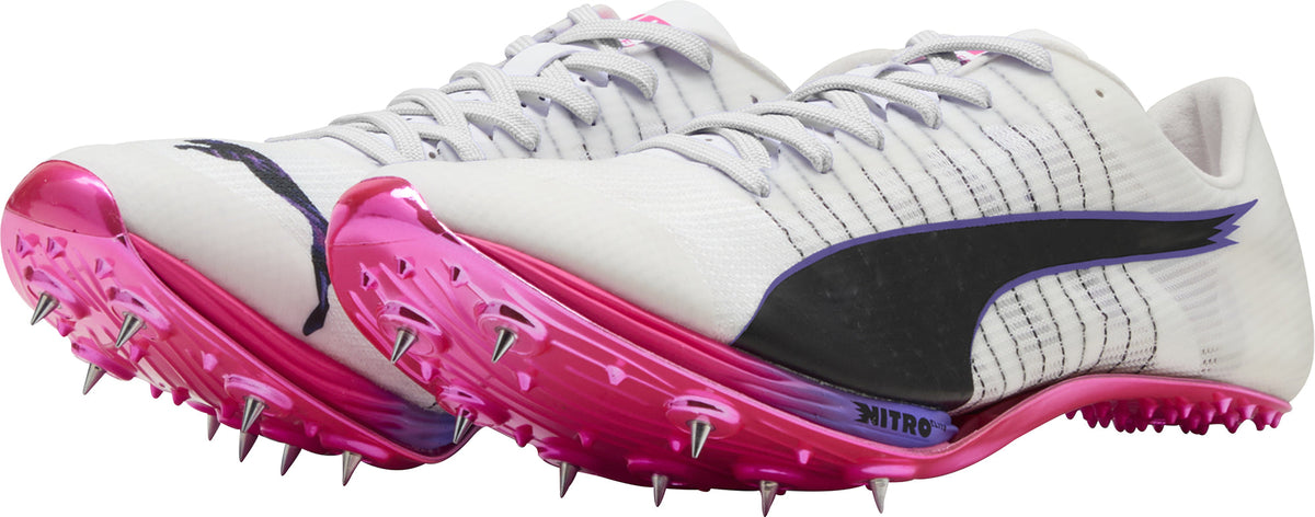 Puma evoSpeed Sprint Nitro Elite 2 Running Spikes - White