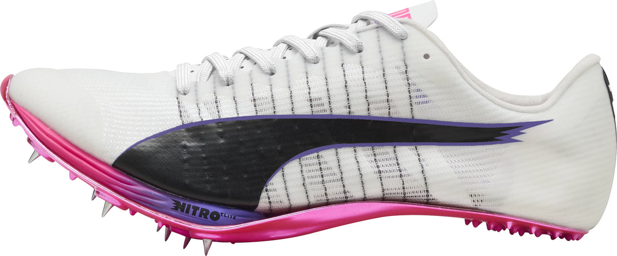 Puma evoSpeed Sprint Nitro Elite 2 Running Spikes - White