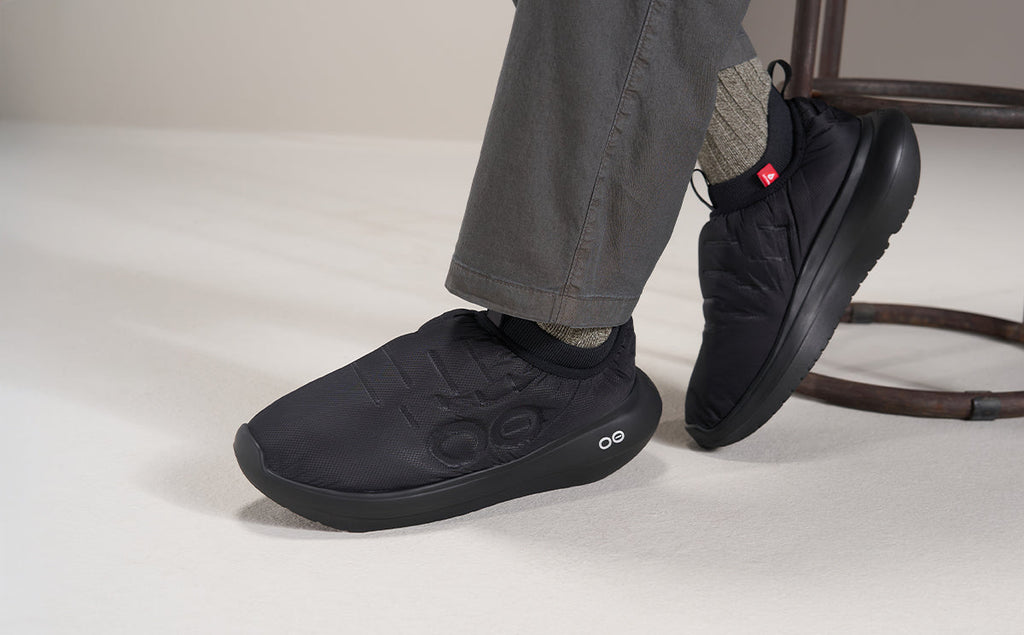 OOFOS Men's Roam Thermo Sneakers - Black