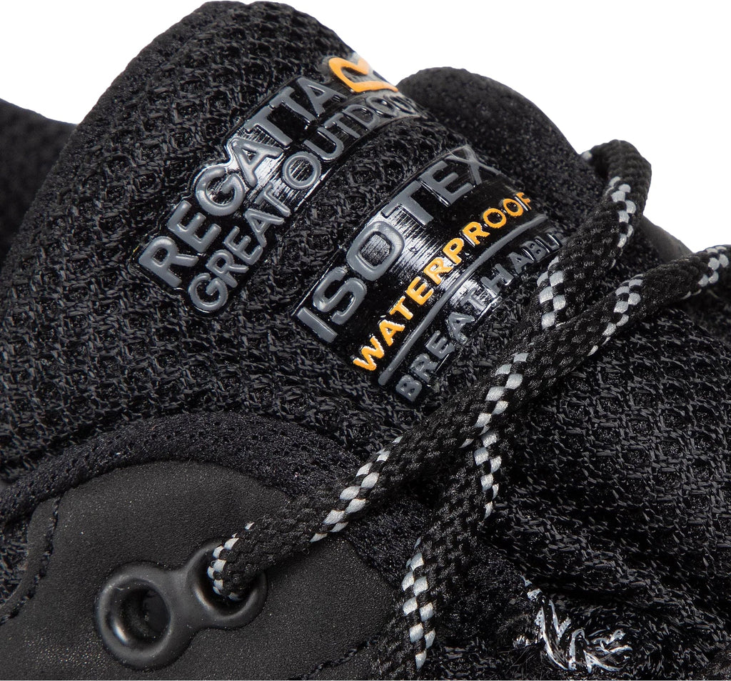 Regatta Edgepoint III Waterproof Men's Walking Shoes - Black