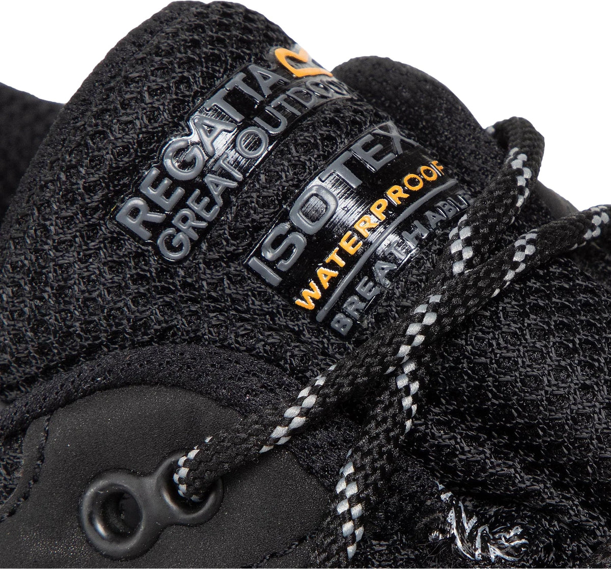 Regatta Edgepoint III Waterproof Men's Walking Shoes - Black
