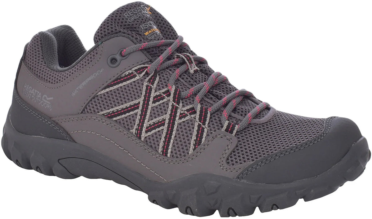 Regatta Edgepoint III Waterproof Women's Walking Shoes - Grey