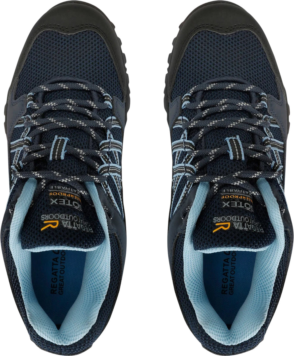 Regatta Edgepoint III Waterproof Women's Walking Shoes - Blue