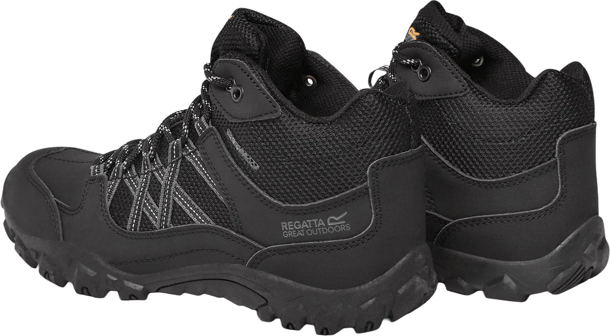 Regatta Edgepoint Waterproof Men's Walking Boots - Black