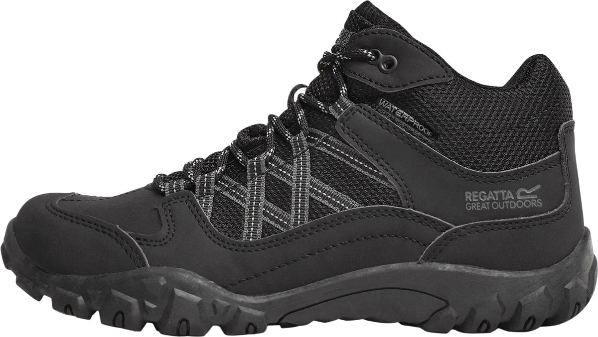 Regatta Edgepoint Waterproof Men's Walking Boots - Black