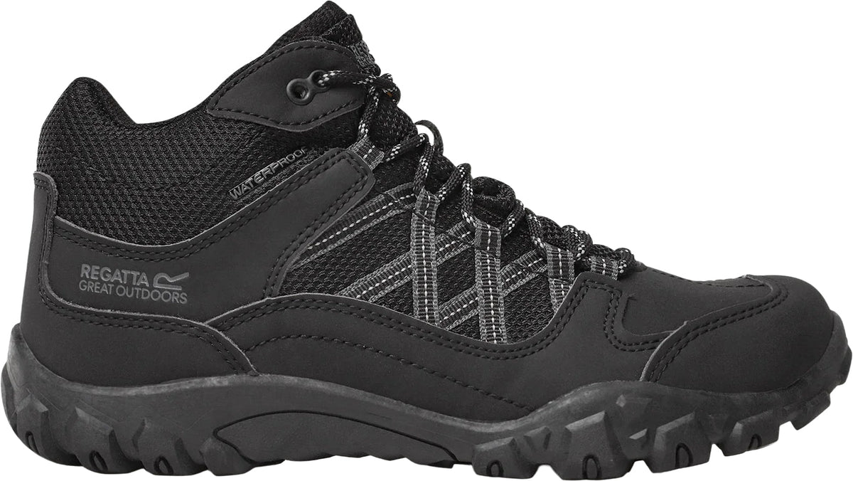 Regatta Edgepoint Waterproof Men's Walking Boots - Black