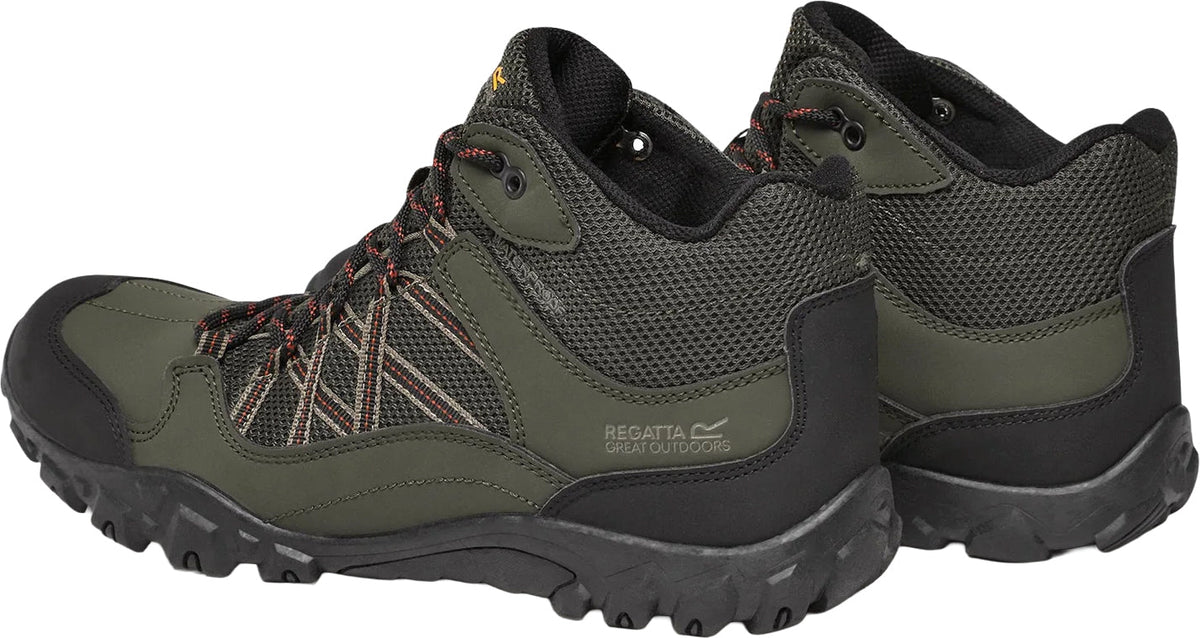Regatta Edgepoint Waterproof Men's Walking Boots - Green