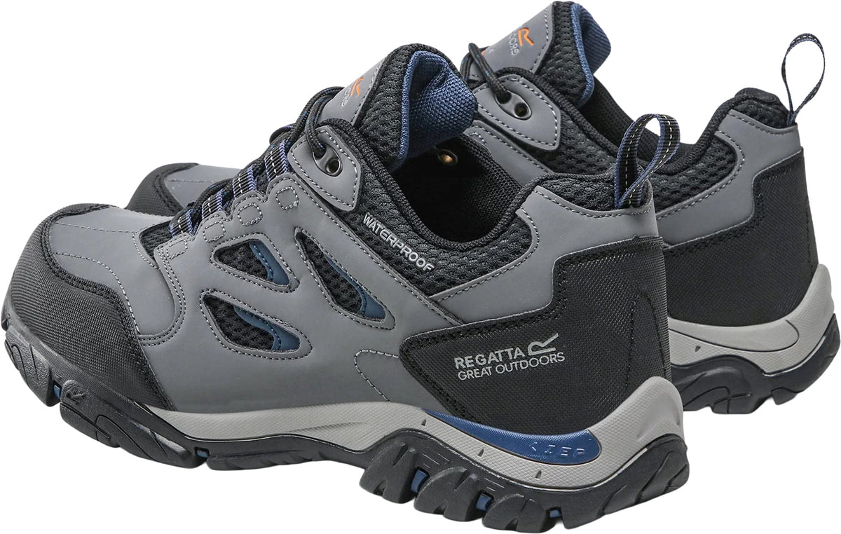 Regatta Holcombe Waterproof Men's Walking Shoes - Grey