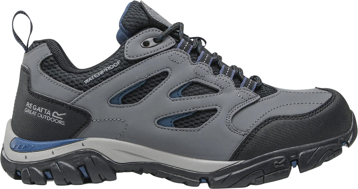 Regatta Holcombe Waterproof Men's Walking Shoes - Grey