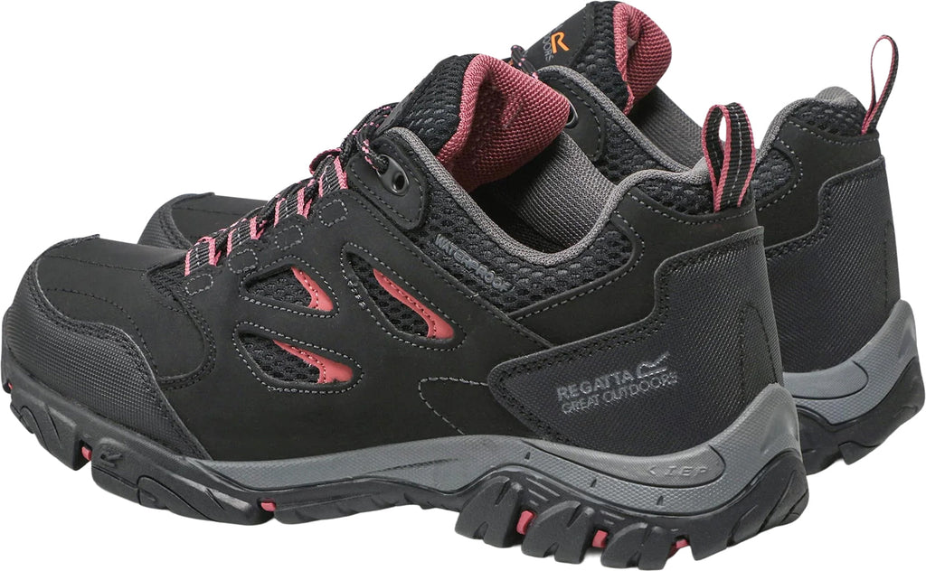 Regatta Holcombe Waterproof Women's Walking Shoes - Black