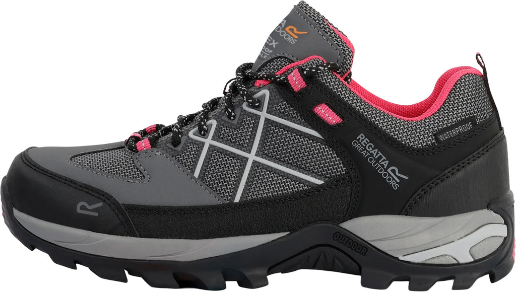 Regatta Samaris III Waterproof Women's Walking Shoes - Grey