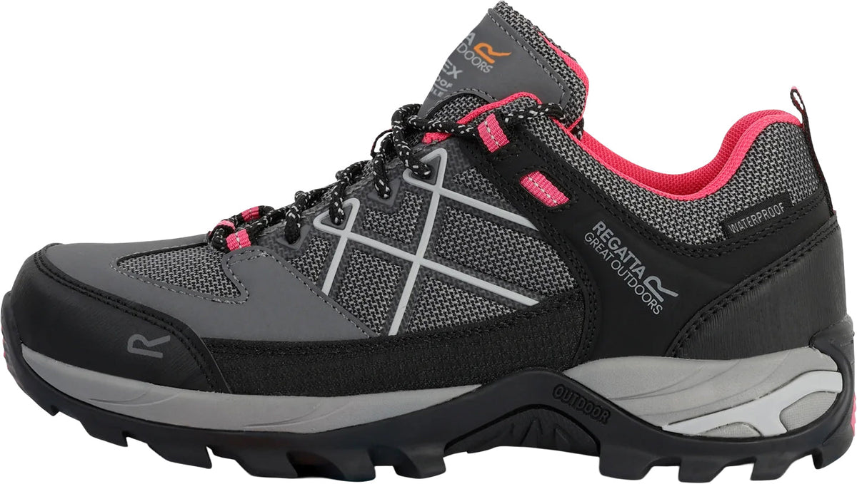 Regatta Samaris III Waterproof Women's Walking Shoes - Grey