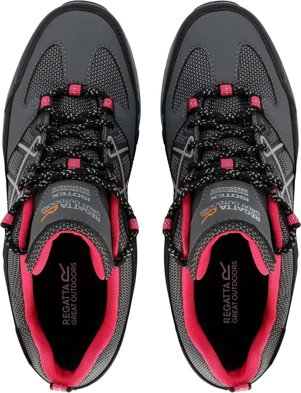Regatta Samaris III Waterproof Women's Walking Shoes - Grey