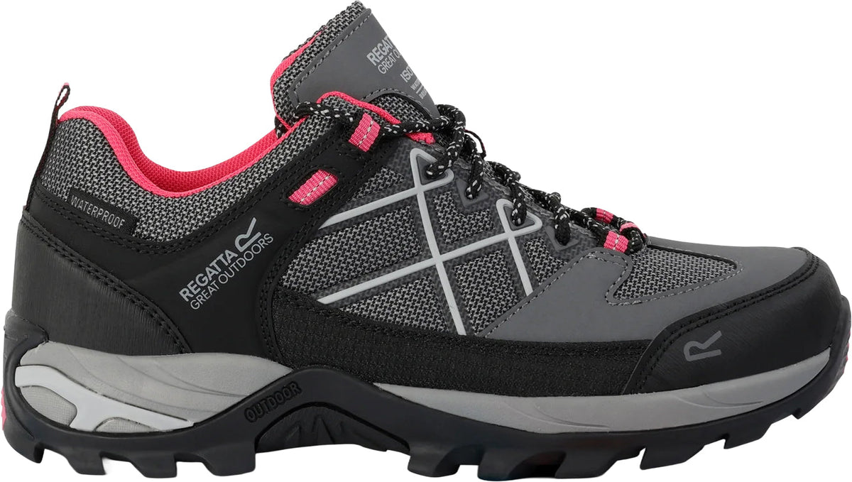Regatta Samaris III Waterproof Women's Walking Shoes - Grey