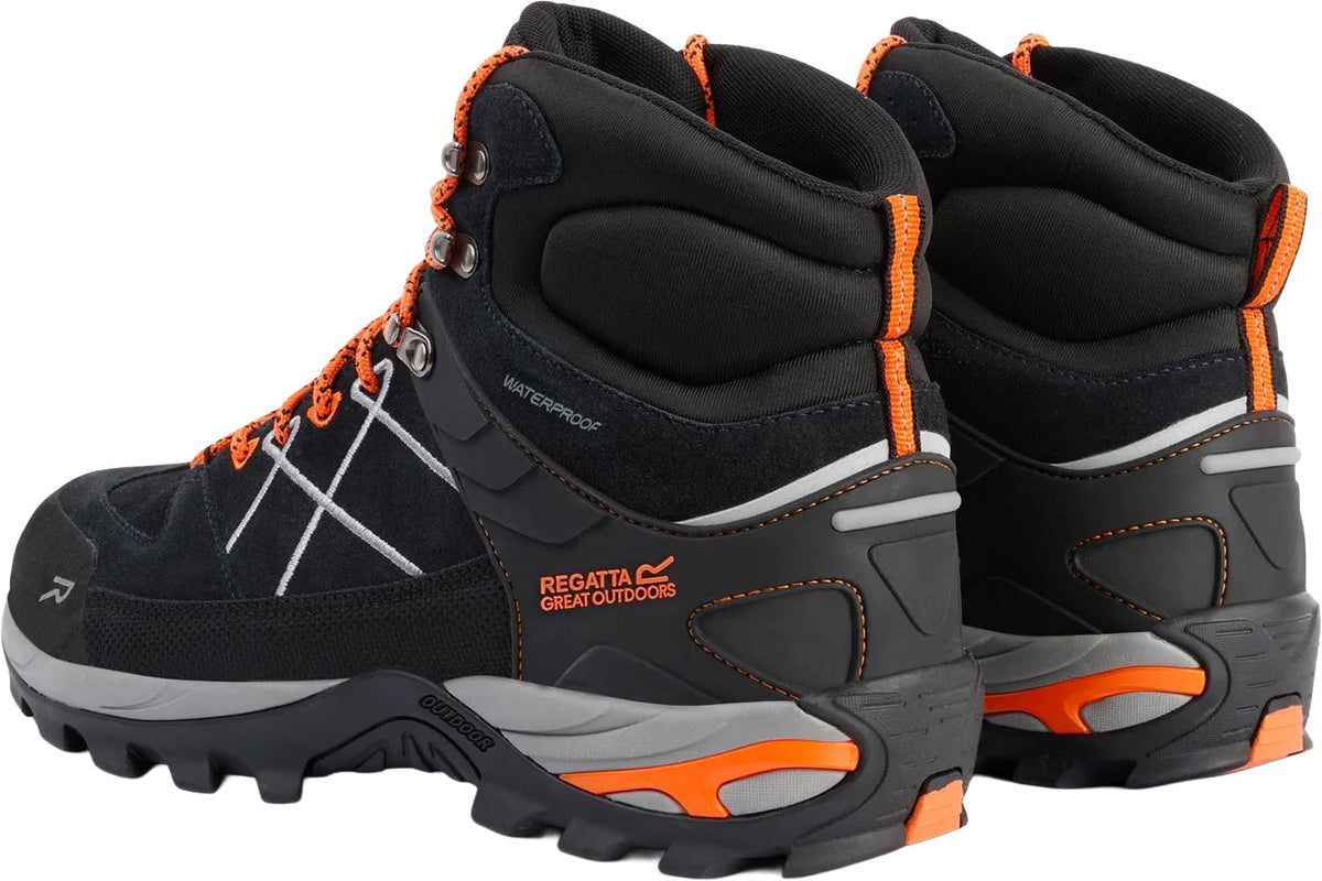 Regatta Samaris Pro II Waterproof Men's Walking Boots - Black