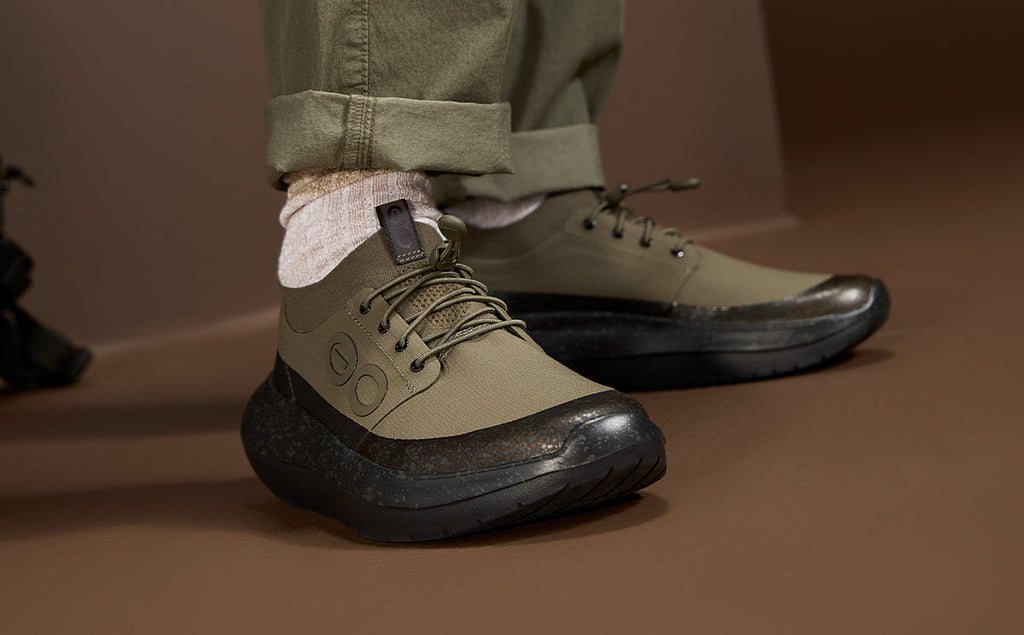 OOFOS Men's Roam Ripstop Sneakers - Alpine Moss