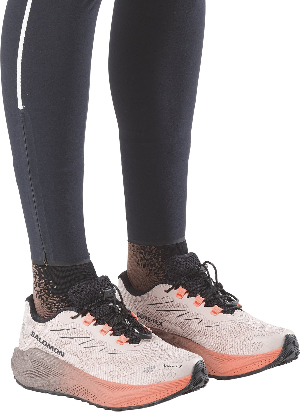 Salomon Aero Blaze 4 GRVL GORE-TEX Women's Trail Running Shoes - Cream