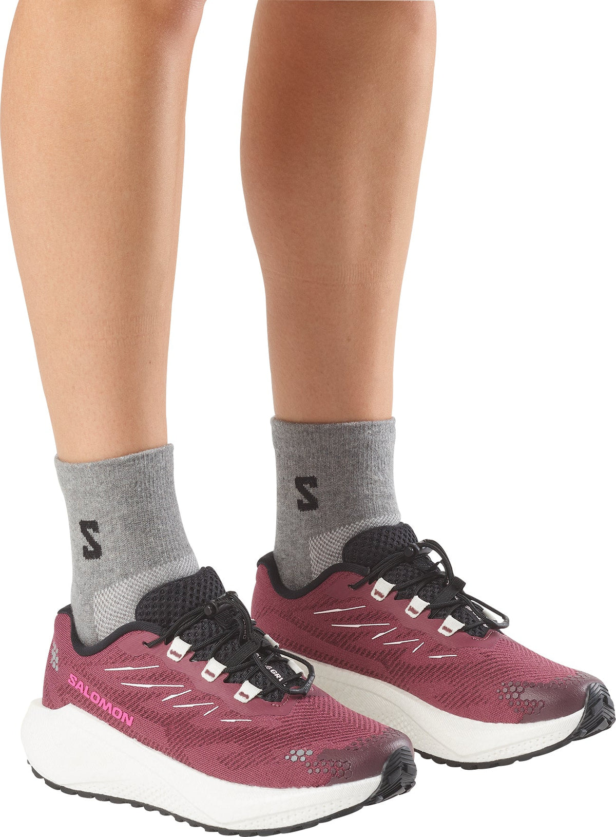 Salomon Aero Blaze 4 GRVL Women's Trail Running Shoes - Red