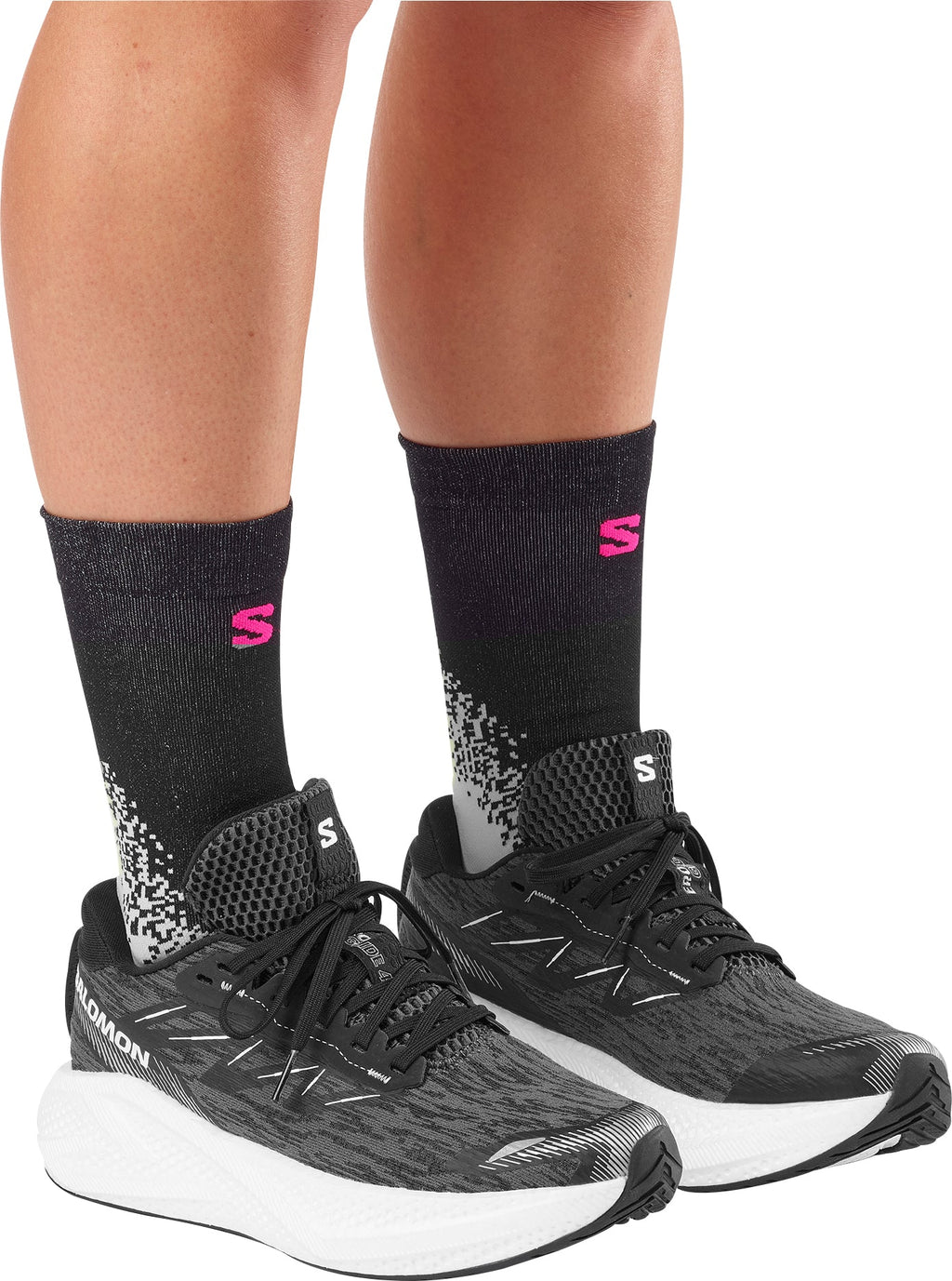Salomon Aero Glide 4 Women's Running Shoes - Black
