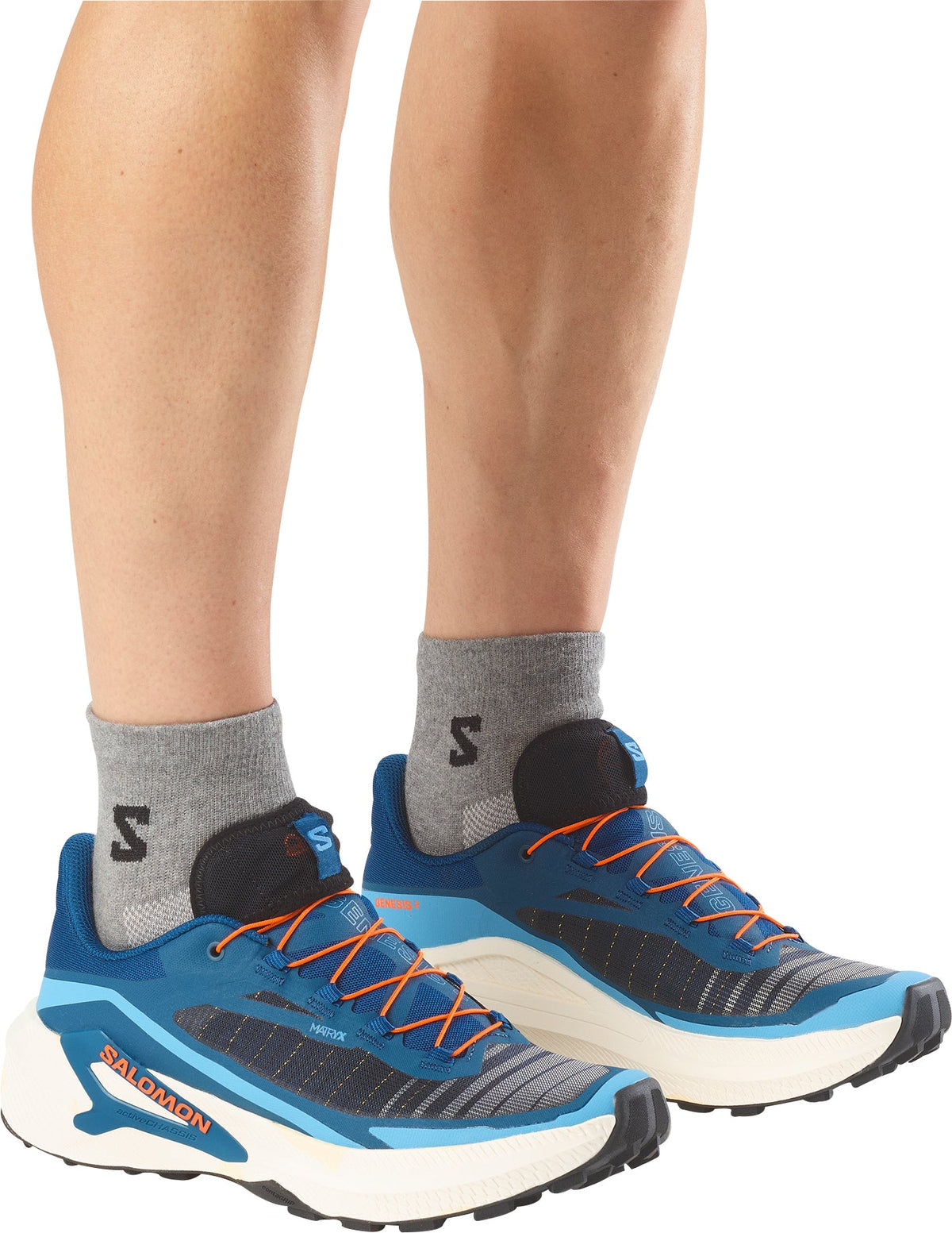 Salomon Genesis 2 Men's Trail Running Shoes - Blue