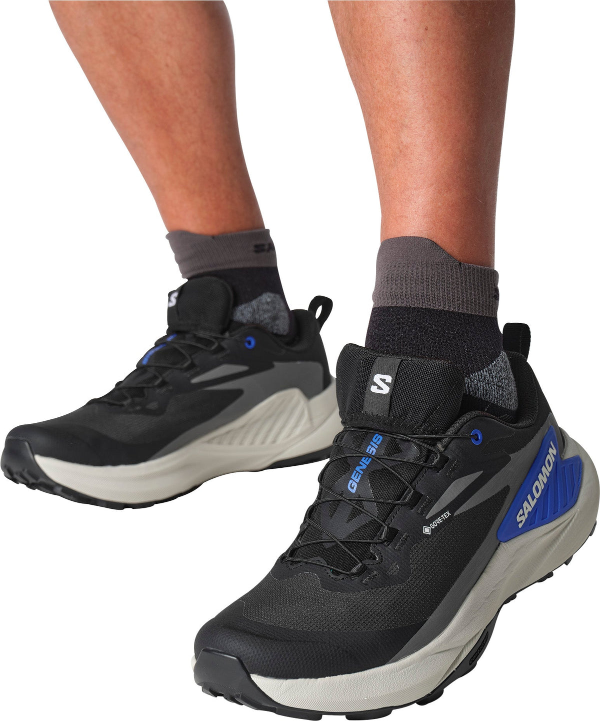 Salomon Genesis GORE-TEX Men's Trail Running Shoes - Black