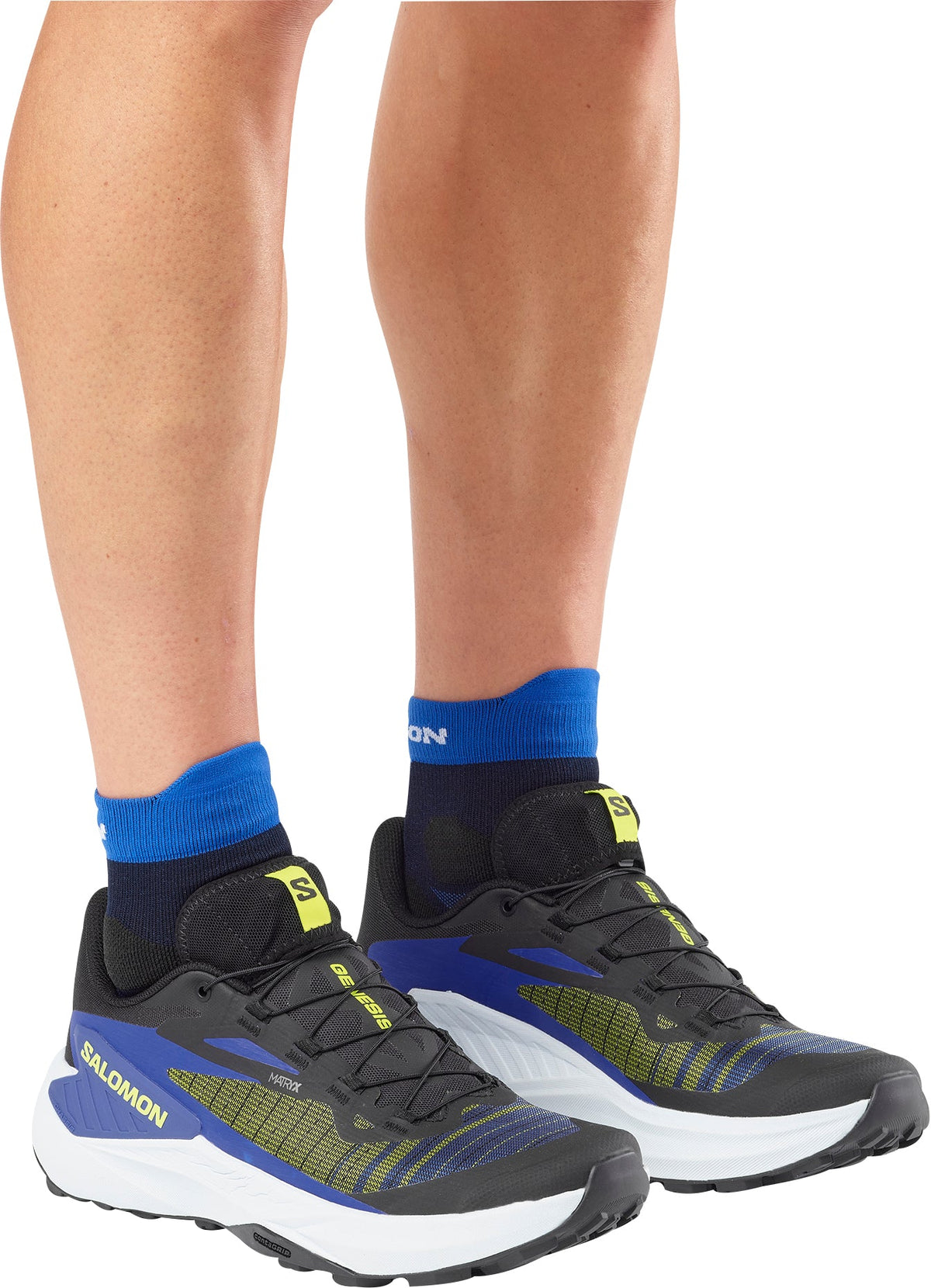 Salomon Genesis Men's Trail Running Shoes - Black