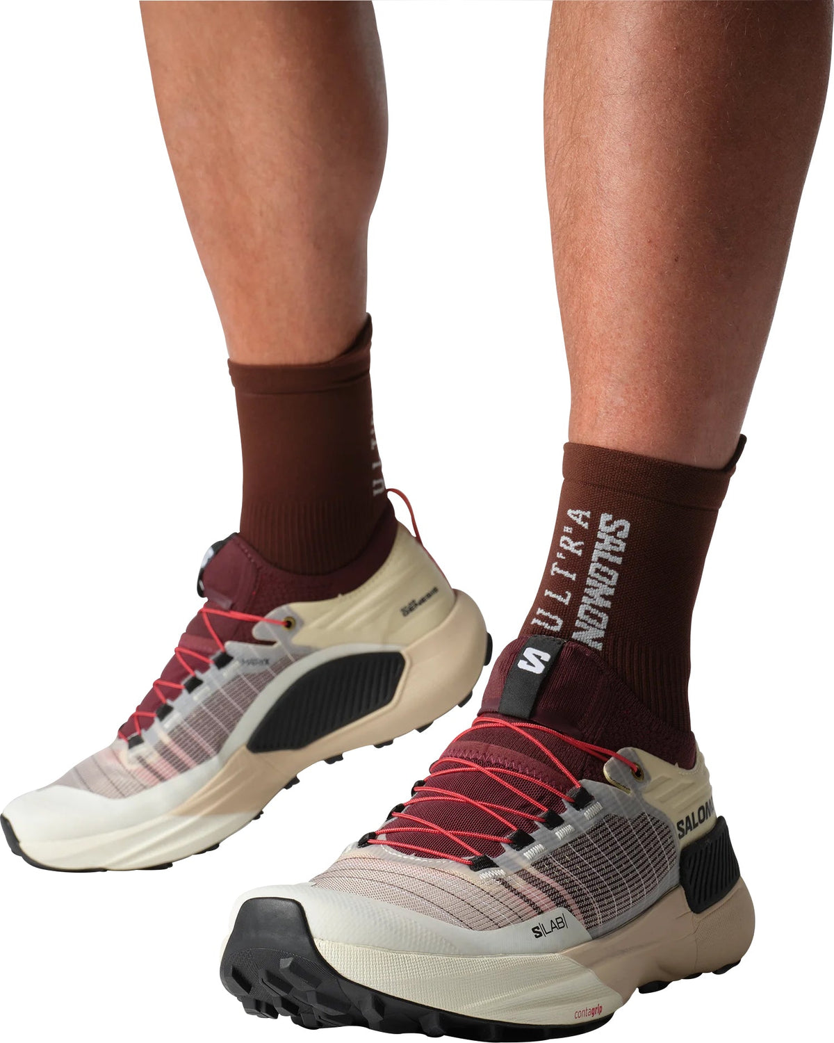 Salomon S/Lab Genesis Trail Running Shoes - Cream