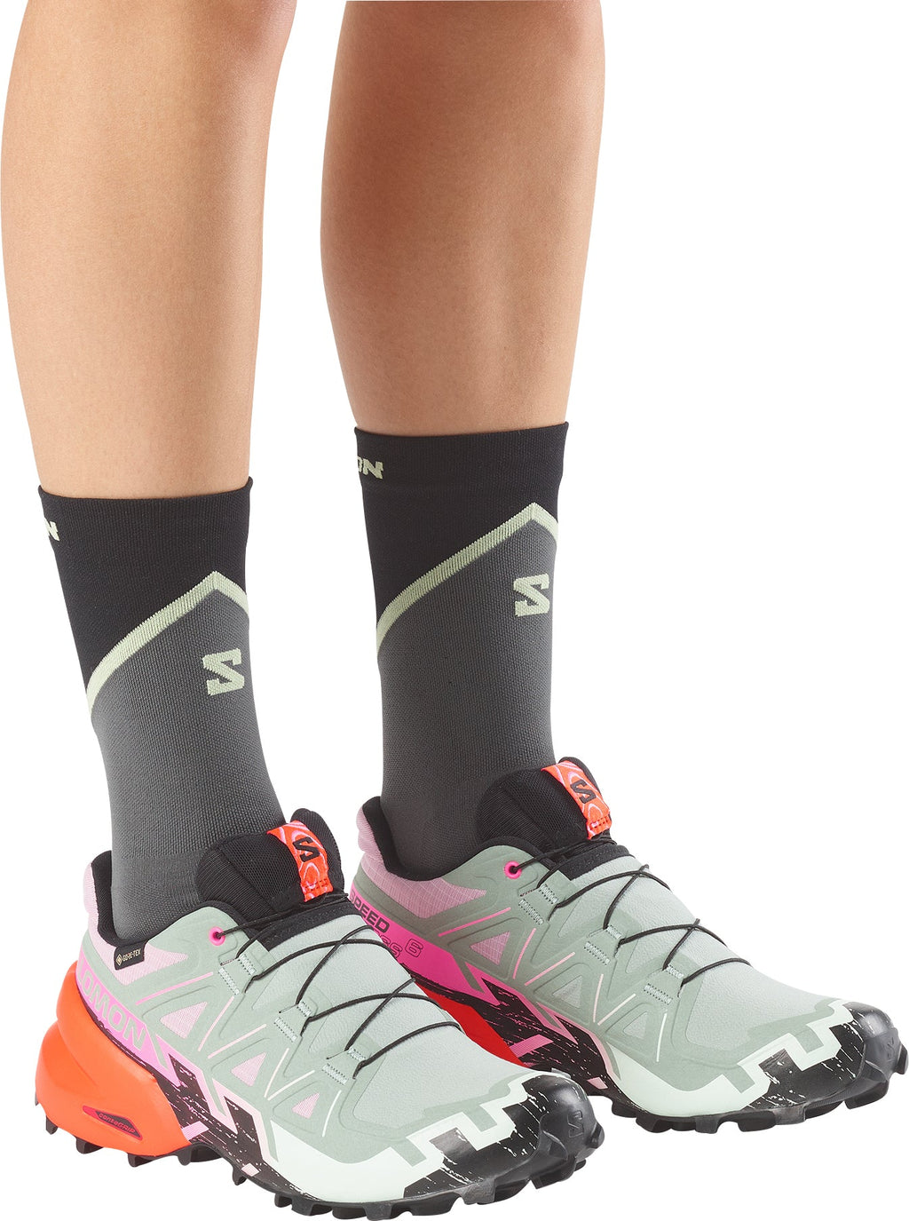 Salomon Speedcross 6 GORE-TEX Women's Trail Running Shoes - Green