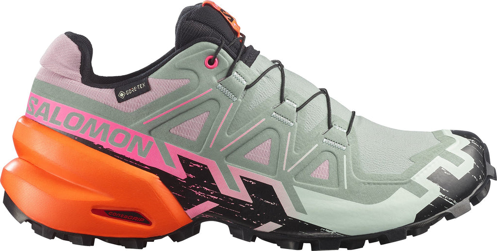 Salomon Speedcross 6 GORE-TEX Women's Trail Running Shoes - Green