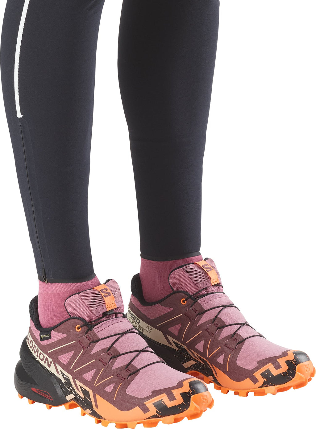 Salomon Speedcross 6 GORE-TEX Women's Trail Running Shoes - Pink