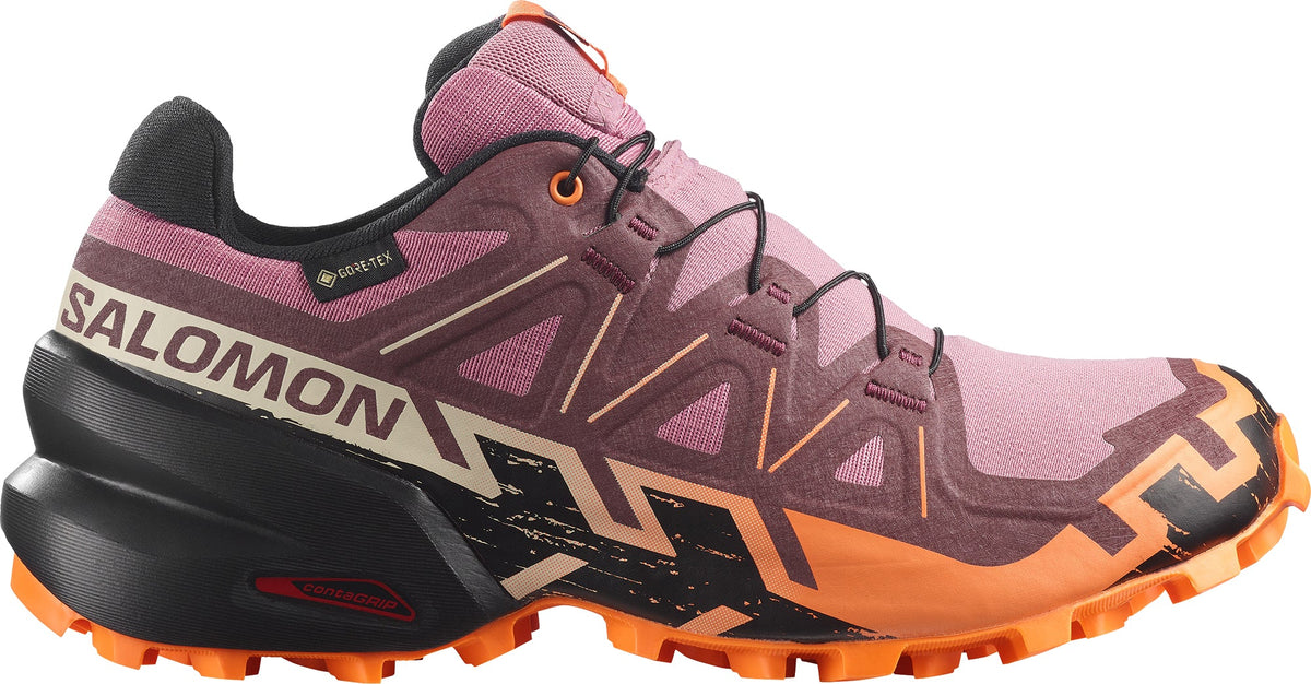 Salomon Speedcross 6 GORE-TEX Women's Trail Running Shoes - Pink