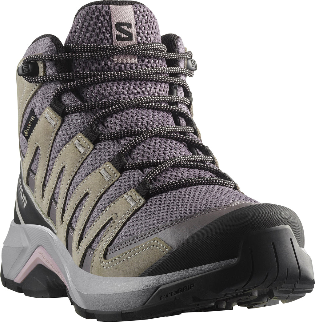 Salomon X-Adventure Recon Mid GORE-TEX Women's Walking Shoes - Grey