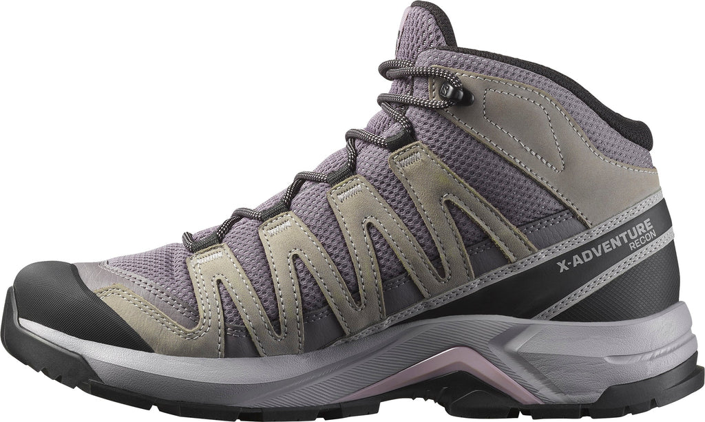 Salomon X-Adventure Recon Mid GORE-TEX Women's Walking Shoes - Grey