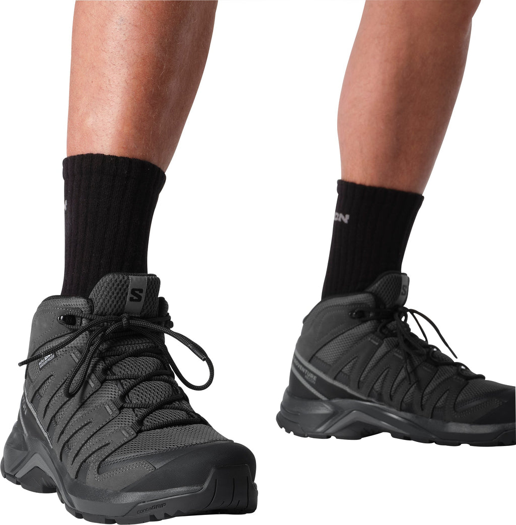 Salomon X-Adventure Recon Mid GORE-TEX Men's Walking Shoes - Black