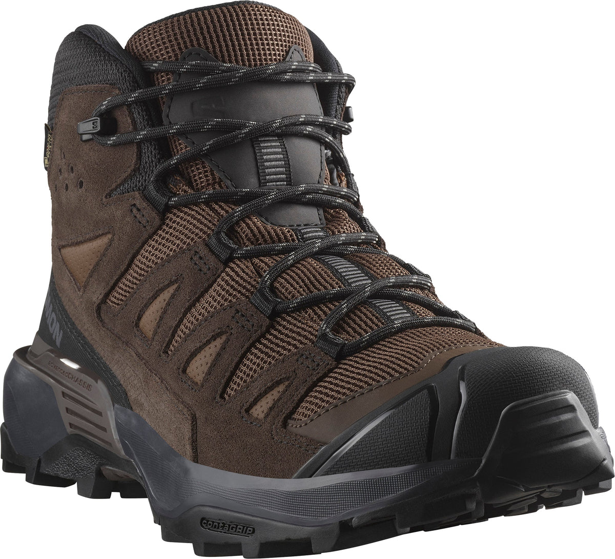 Salomon X Ultra 360 Leather Mid GORE-TEX Men's Walking Boots - Brown