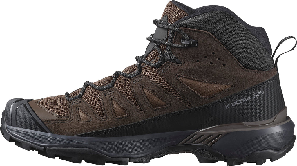 Salomon X Ultra 360 Leather Mid GORE-TEX Men's Walking Boots - Brown