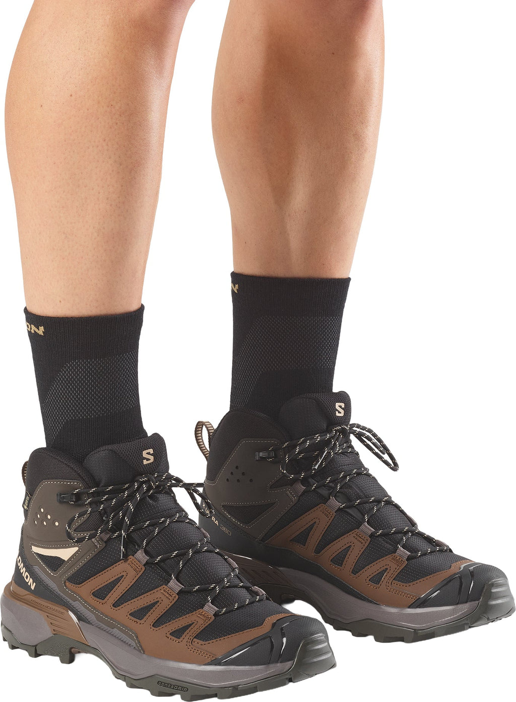 Salomon X Ultra 360 Mid GORE-TEX Men's Walking Boots - Black
