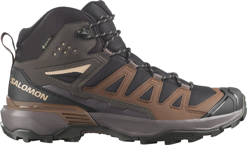 Salomon X Ultra 360 Mid GORE-TEX Men's Walking Boots - Black