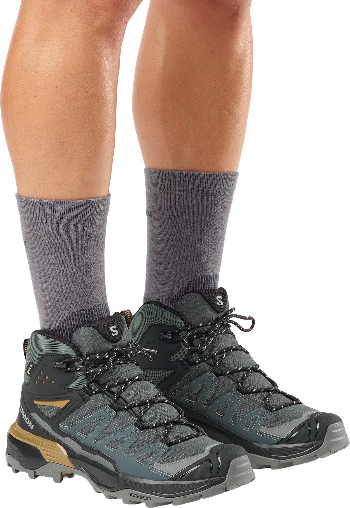 Salomon X Ultra 360 Mid GORE-TEX Men's Walking Boots - Green