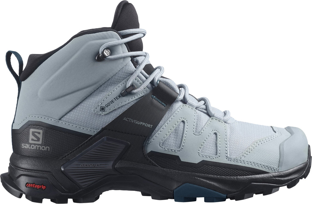 Salomon X Ultra 4 Mid GORE-TEX WIDE FIT Women's Walking Boots - Blue
